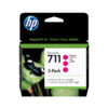 0345da67ef17a74a1fc1ea5be244916ffadbfad1 HP CZ135A/711 Ink cartridge magenta 29ml Pack=3 for HP DesignJet T 520