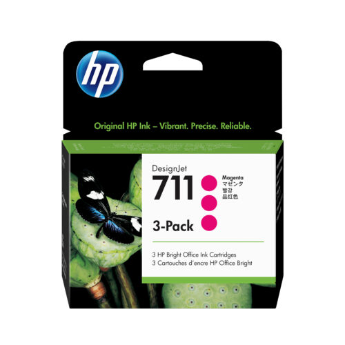 HP CZ135A/711 Ink cartridge magenta 29ml Pack=3 for HP DesignJet T 520
