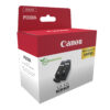 Canon 4529B017/PGI-525PGBK Ink cartridge black pigmented twin pack Blister, 2x323 pages ISO/IEC 24711 19ml Pack=2 for Canon Pixma IP 4850/MG 5350/MG 6150/MG 6250/MX 885