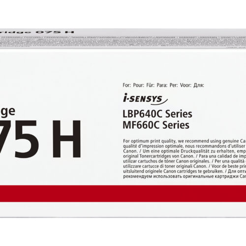 Canon 6369C002/075H Toner cartridge black high-capacity, 3.500 pages ISO/IEC 19752 for Canon i-SENSYS LBP-640