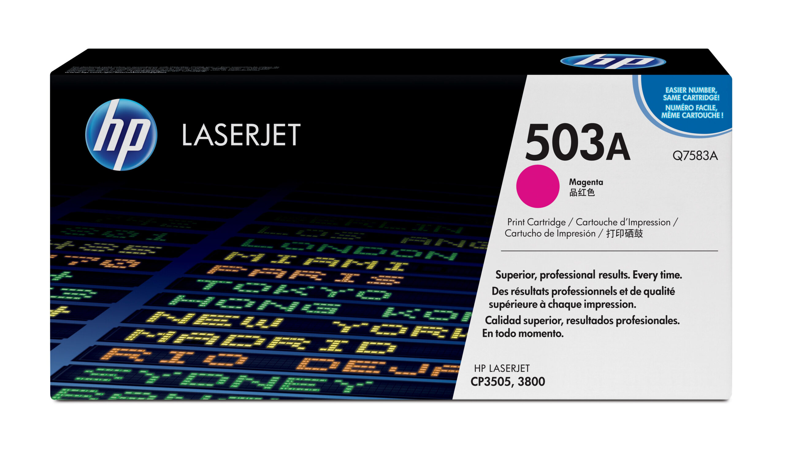 HP Q7583A/503A Toner cartridge magenta, 6.000 pages/5% for HP Color LaserJet 3800