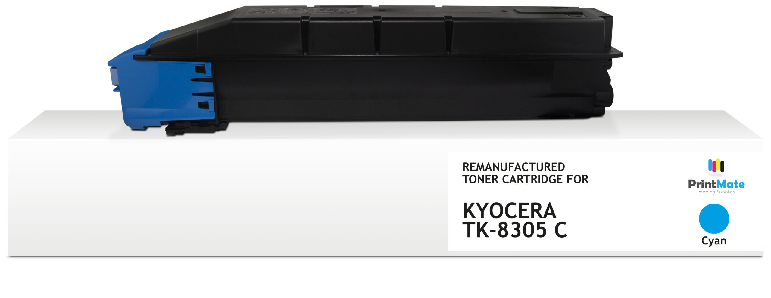 05d1d42a72e7ff3a12be8b056877273e2e63cfd7 PrintMate KYOCERA TK-8305C, remanufactured toner, Cyan 15000p