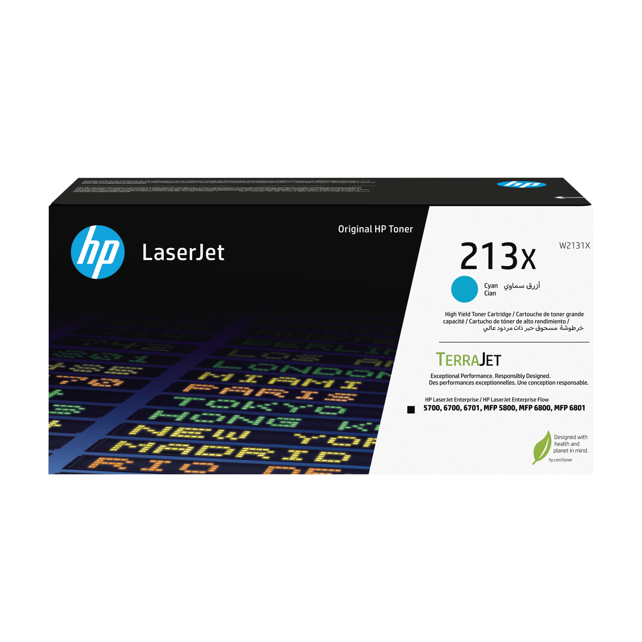 HP W2131X/213X Toner cartridge cyan high-capacity, 6.000 pages ISO/IEC 19798 for HP CLJ 5800/6700/6701/6800