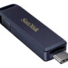 SanDisk iXpand USB flash drive 128 GB USB Type-C / Lightning 3.2 Gen 1 (3.1 Gen 1) Blue