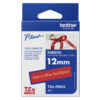 08c2b208d8eee7f35927042d7f21c9db6adf4937 Brother TZE-RW34 DirectLabel gold on red non adhesive textil 12mm x 4m for Brother P-Touch TZ 3.5-18mm/6-12mm/6-18mm/6-24mm/6-36mm