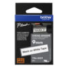 08d23f3ea5ac7c7ec25890f2c880d3ef12a34218 Brother TZE-S221 DirectLabel black on white extra strong Laminat 9mm x 8m for Brother P-Touch TZ 3.5-18mm/6-12mm/6-18mm/6-24mm/6-36mm