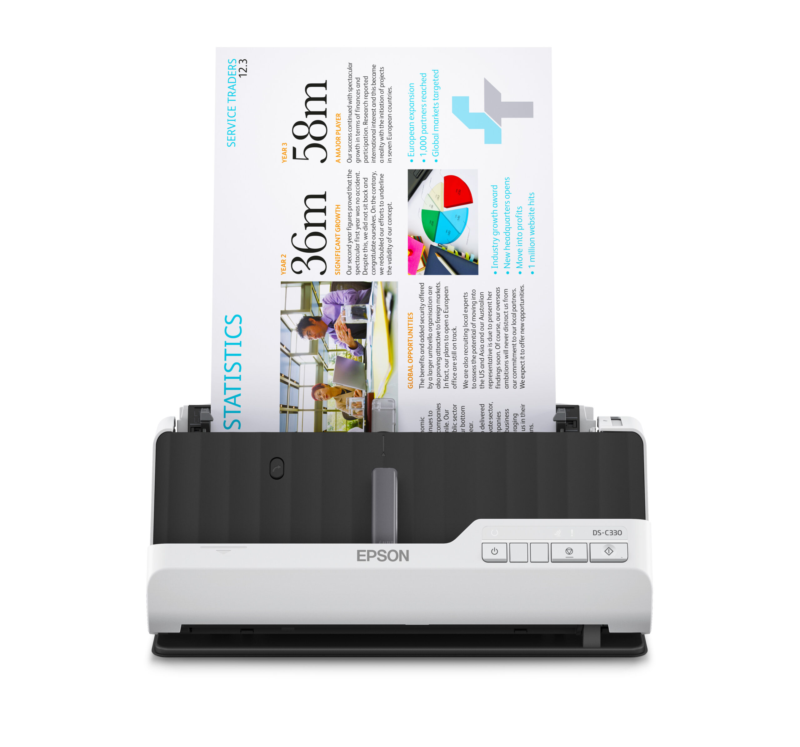 095ef37f6721019344b215b961bc4fc2 Epson DS-C330 ADF + Sheet-fed scanner 600 x 600 DPI A4 Black, White