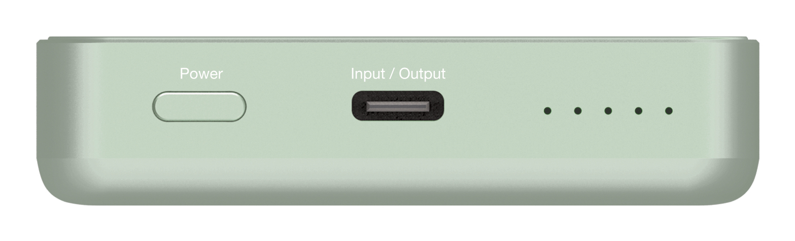 Verbatim Charge ´n´ Go Essentials Magnetic Wireless Power Bank 10000 mAh Green