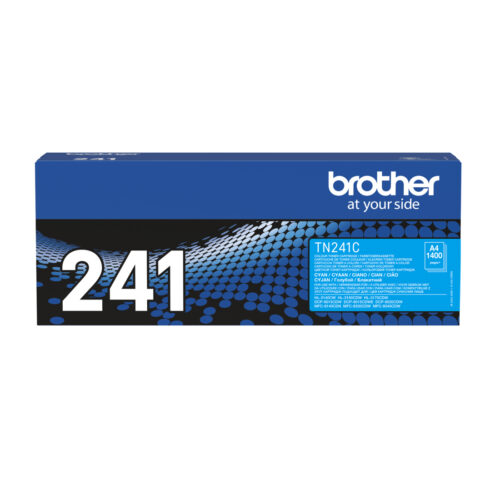 Brother TN-241C Toner-kit cyan, 1.400 pages ISO/IEC 19798 for Brother HL-3140