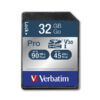 Verbatim Pro 32 GB SDHC UHS Class 10