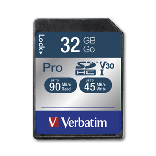 Verbatim Pro 32 GB SDHC UHS Class 10