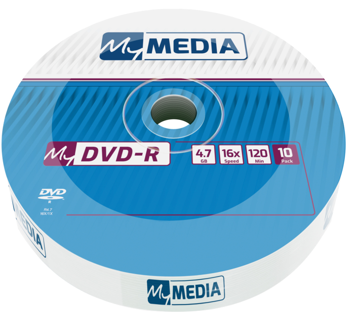 0cd23c85a92c65798b2e2a24a83edd40 MyMedia My DVD-R 4.7 GB 10 pc(s)