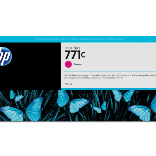 HP B6Y09A/771C Ink cartridge magenta 775ml for HP DesignJet Z 6200