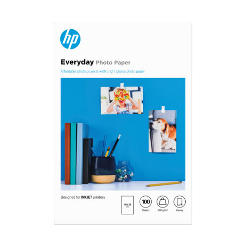 HP Everyday Photo Paper Glossy 200 g/m2 10 x 15 cm (101 x 152 mm) 100 sheets
