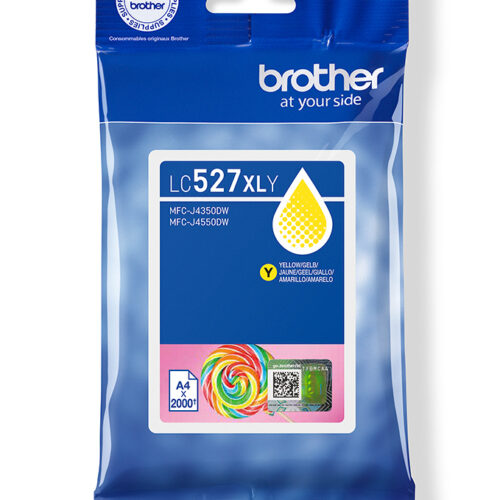 0f359c2aa996de637521ef4457e410b7bfd550ba Brother LC-527XLY Ink cartridge yellow high-capacity, 2.000 pages ISO/IEC 19752 for Brother MFC-J 4350