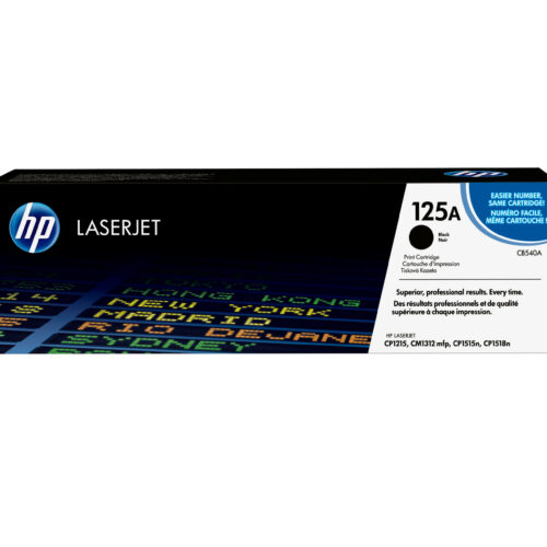 HP CB540A/125A Toner cartridge black, 2.200 pages ISO/IEC 19798 for HP CLJ CP 1210