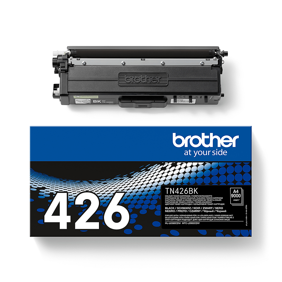 Brother TN-426BK Toner-kit black extra High-Capacity, 9.000 pages ISO/IEC 19752 for Brother HL-L 8360
