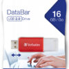 Verbatim DataBar USB flash drive 16 GB USB Type-A 2.0 Red