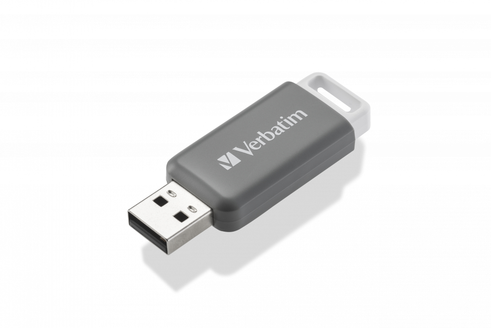 100226964_8046071178 Verbatim V DataBar USB flash drive 128 GB USB Type-A 2.0 Grey