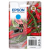 Epson C13T09R24010/503XL Ink cartridge cyan high-capacity, 470 pages 6,4ml for Epson XP-5200