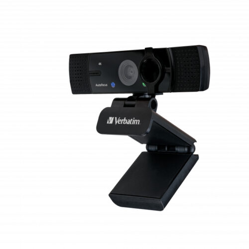 Verbatim 49580 webcam 3840 x 2160 pixels USB 2.0 Black