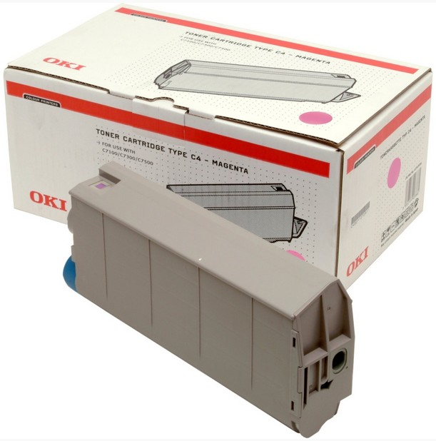 OKI 41963006/TYPE C4 Toner magenta, 10.000 pages/5% for OKI C 7100