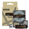 Epson C53S672095/LK-5BKP DirectLabel-etikettes gold on black 18mm x 8m for Epson LabelWorks LW-C 410/610