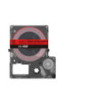 Epson C53S672099/LK-4RBF DirectLabel-etikettes black on red fluorescent 12mm x 8m for Epson LabelWorks LW-C 410/610