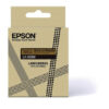 Epson C53S672094/LK-5SBM DirectLabel-etikettes black on silver 18mm x 8m for Epson LabelWorks LW-C 410/610