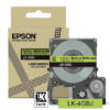 Epson C53S672077/LK-4GBJ DirectLabel-etikettes black on green matt 12mm x 8m for Epson LabelWorks LW-C 410/610