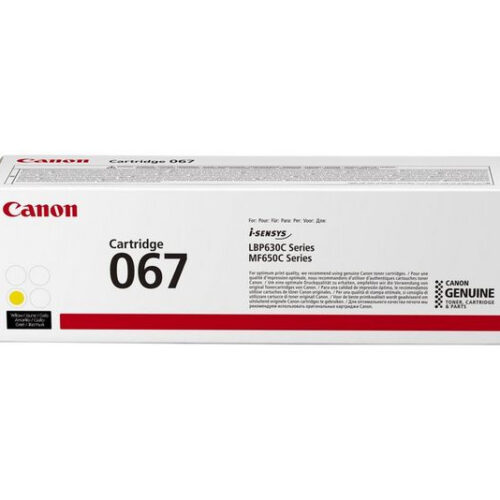 Canon 5099C002/067 Toner cartridge yellow, 1.250 pages ISO/IEC 19752 for Canon MF 655