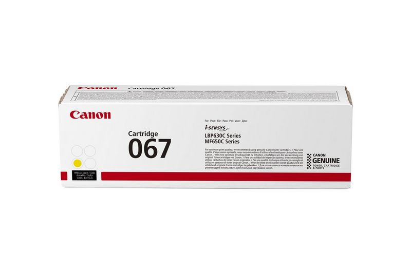 Canon 5099C002/067 Toner cartridge yellow, 1.250 pages ISO/IEC 19752 for Canon MF 655