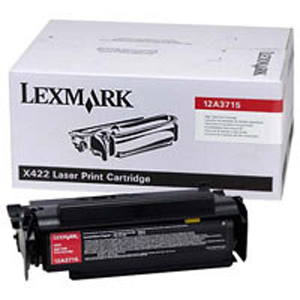 104802-2064 Lexmark 12A3715 Toner cartridge black, 12.000 pages/5% for Lexmark X 422