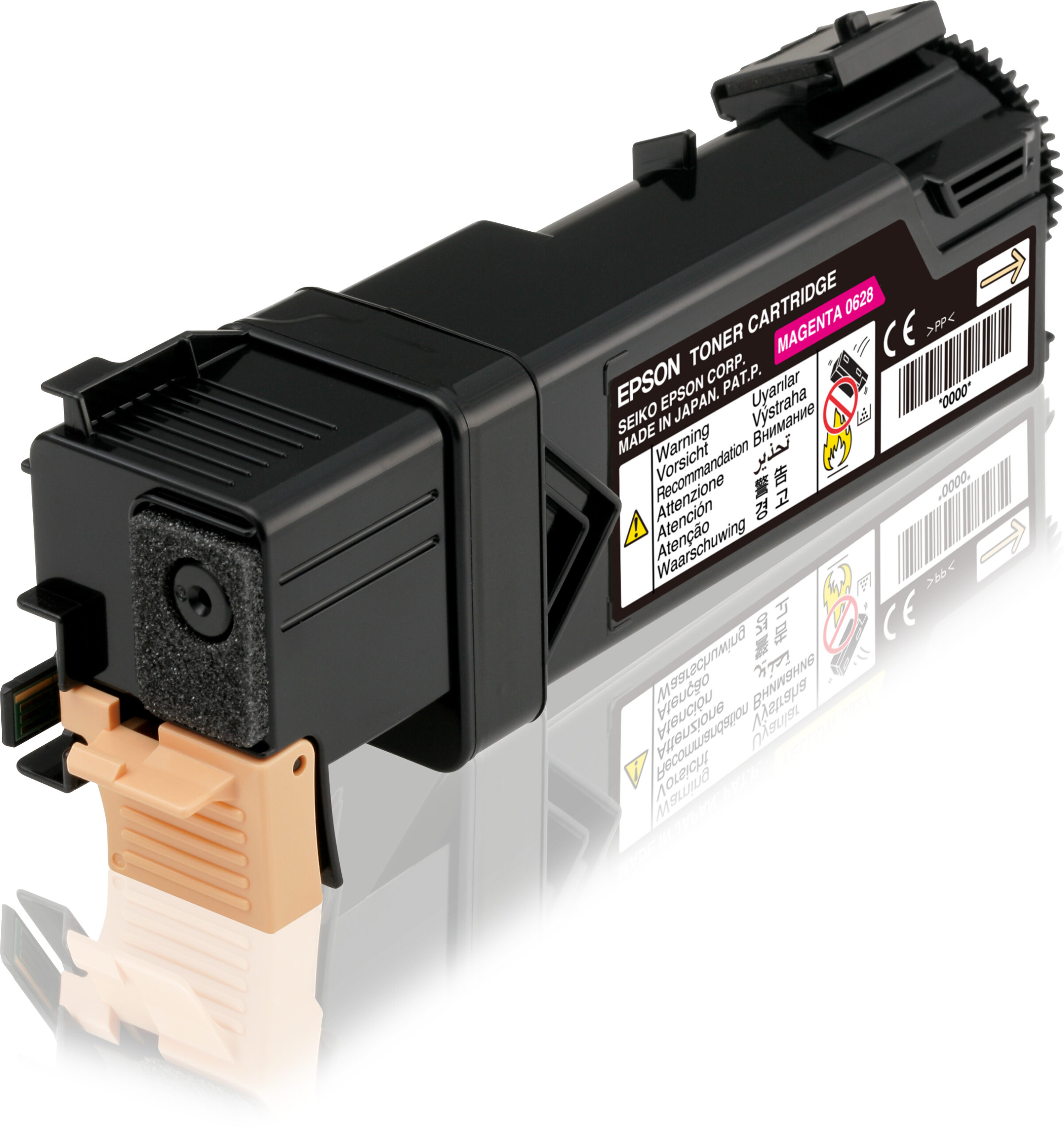 Epson C13S050628/0628 Toner magenta, 2.500 pages ISO/IEC 19798 for Epson AcuLaser C 2900