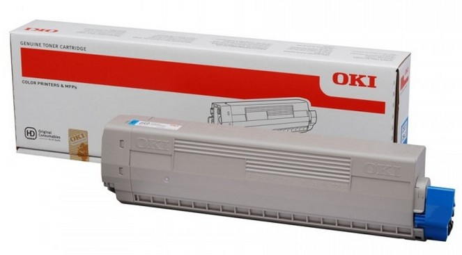 OKI 44059255 Toner-kit cyan, 10.000 pages ISO/IEC 19798 for OKI MC 861