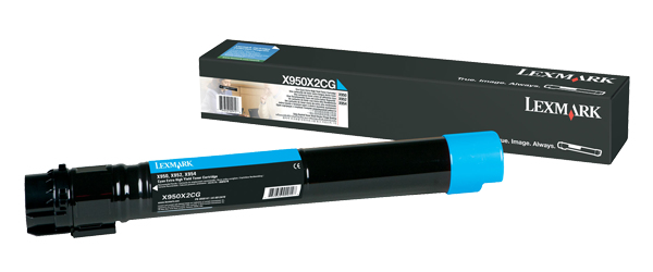 Lexmark 22Z0009 Toner cartridge cyan, 22.000 pages for Lexmark XS 955