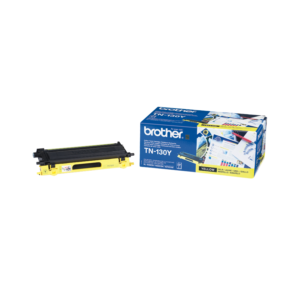 Brother TN-130Y Toner yellow, 1.500 pages ISO/IEC 19798 for Brother HL-4040 CN