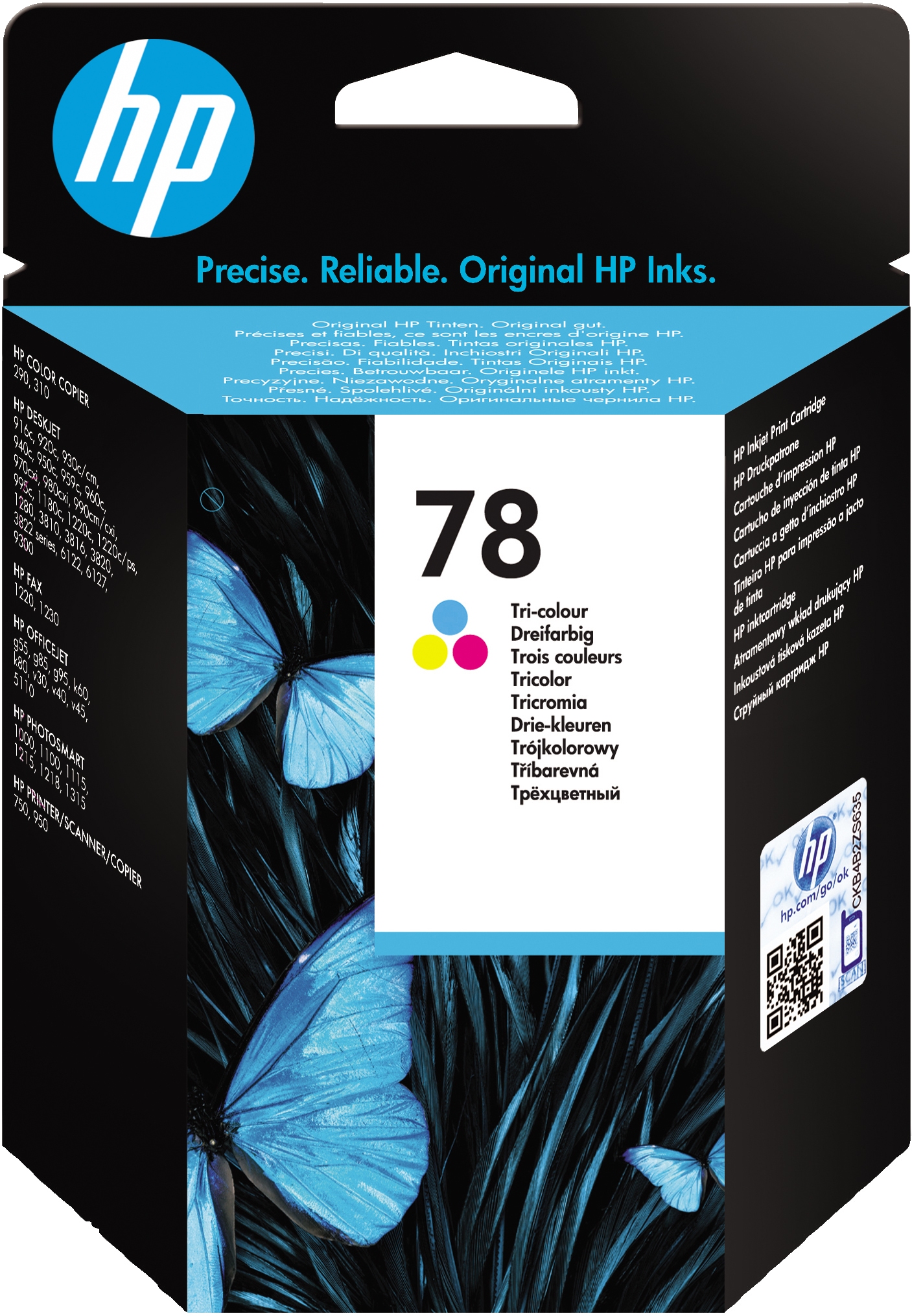 HP C6578DE/78 Printhead cartridge color, 560 pages ISO/IEC 24711 19ml for HP DeskJet 940 C/970 C