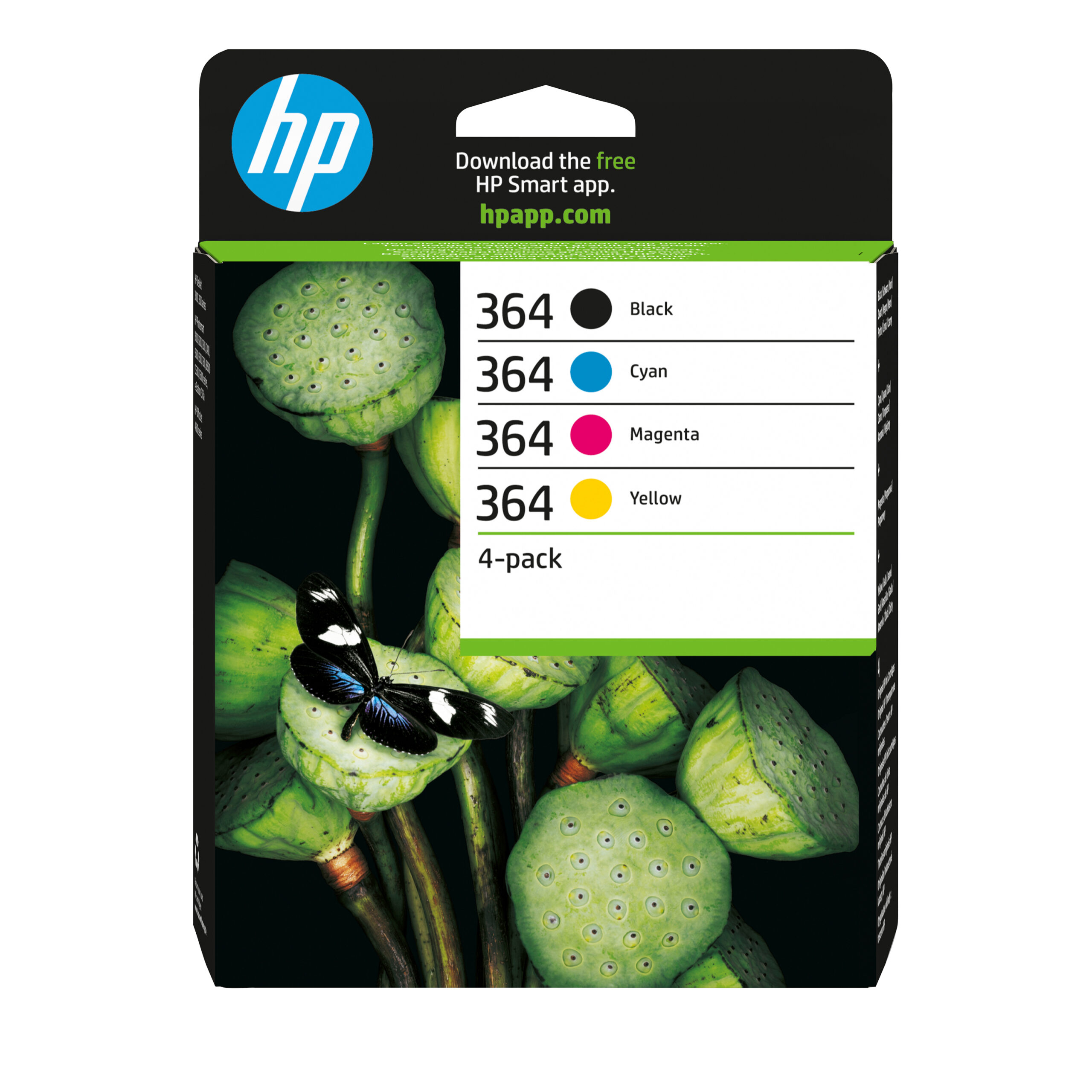 HP N9J73AE/364 Ink cartridge multi pack Bk,C,M,Y, 4x300 pages ISO/IEC 24711 Pack=4 for HP PhotoSmart B 110/C 309/D 5460/Plus/Premium