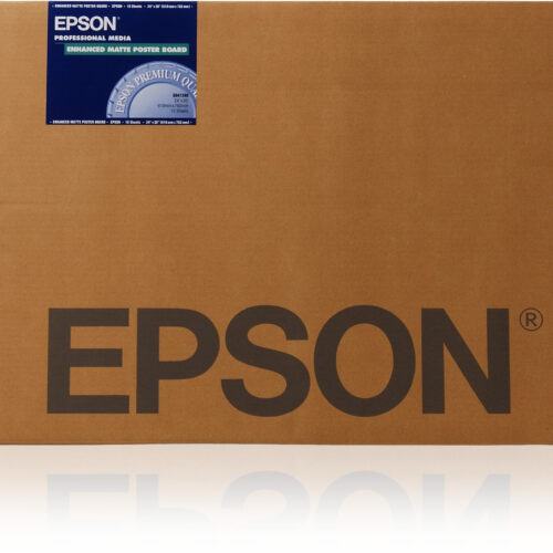 Epson C13S041599 Enhanced Matte Poster Board 24 inch x40 inch, 1.28mm 10 sheet 24 inch 1122g/m² for InkJet