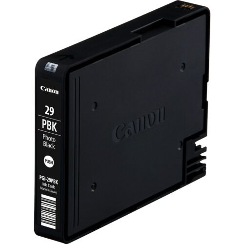Canon 4869B001/PGI-29PBK Ink cartridge foto black, 1.300 pages 1300 Photos 36ml for Canon Pixma Pro 1