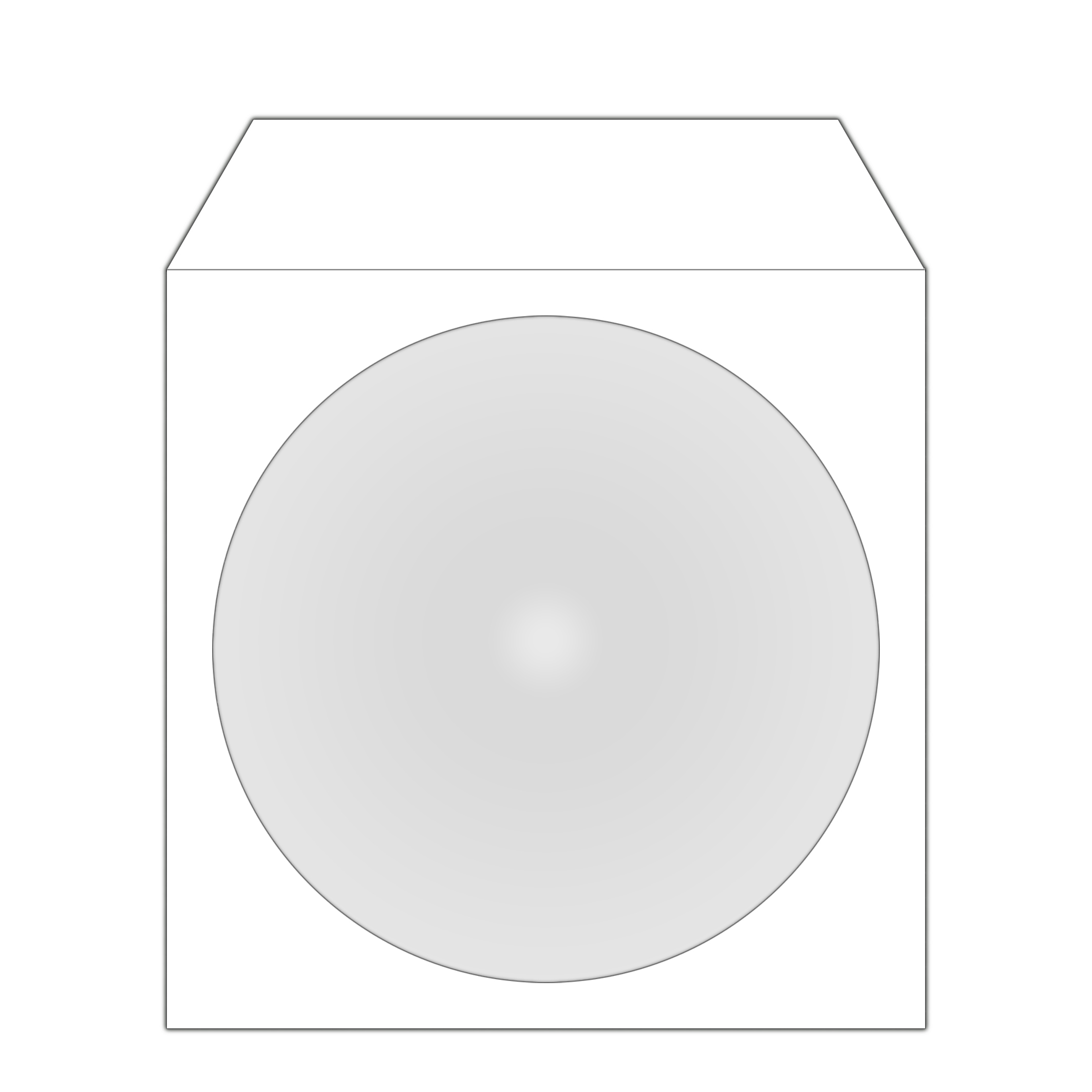 11855708_7015401095 MediaRange BOX65 optical disc case Sleeve case 1 discs White