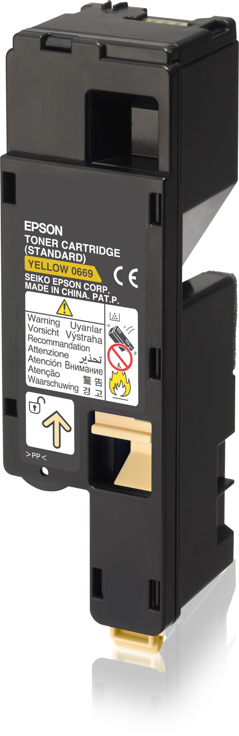 Epson C13S050669/0669 Toner yellow, 700 pages ISO/IEC 19798 for Epson AcuLaser C 1700