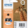 1206417_0246921868 Epson C13T07114H10/T0711H Ink cartridge black high-capacity twin pack, 2x370 pages ISO/IEC 24711 11.1ml Pack=2 for Epson Stylus BX 310/600/D 120/Office B 1100/Office B 40 w