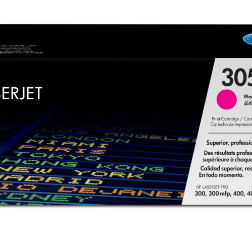 HP CE413A/305A Toner cartridge magenta, 2.600 pages ISO/IEC 19798 for HP LaserJet M 375