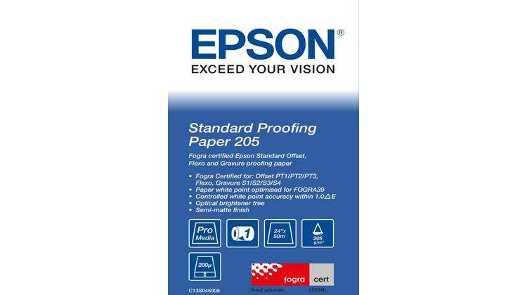 Epson C13S045008 Standard Proofing Paper 50m 24 inch 205g/m²