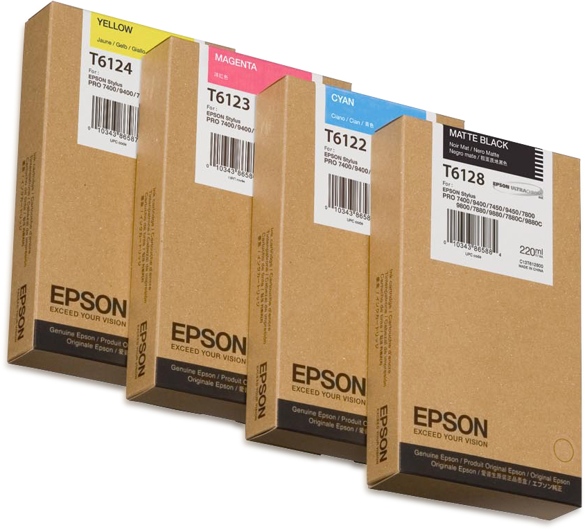 1231602_7835738805 Epson C13T612300/T6123 Ink cartridge magenta 220ml for Epson Stylus Pro 7400/7450