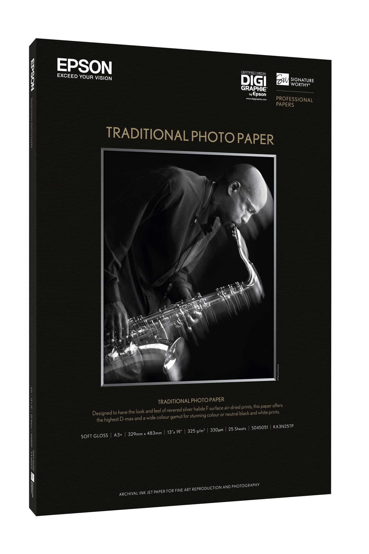 Epson C13S045052 Traditional Photo Paper 25 sheet DIN A2 330g/m²