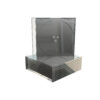 MediaRange BOX32 optical disc case DVD case 1 discs Black, Transparent