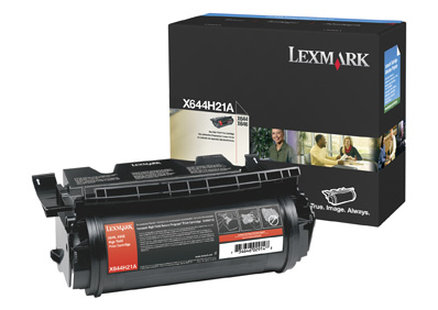 Lexmark X644H21E Toner cartridge black, 21.000 pages/5% for Lexmark X 642/644